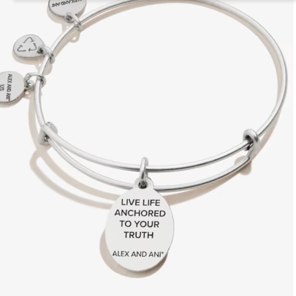 Alex and Ani Anchor Bracelet - Picture 2 of 4